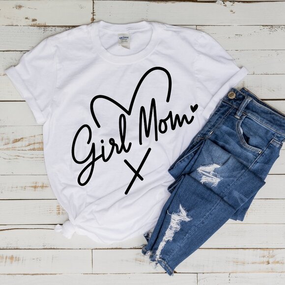 GIRL MOM GRAPHIC TEE - Picture 2 of 4